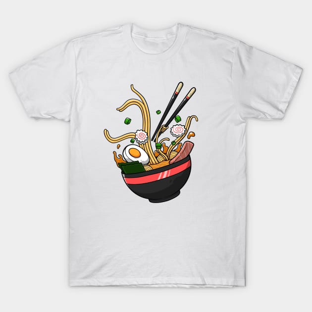 Ramen Lovers T-Shirt by Hell Design